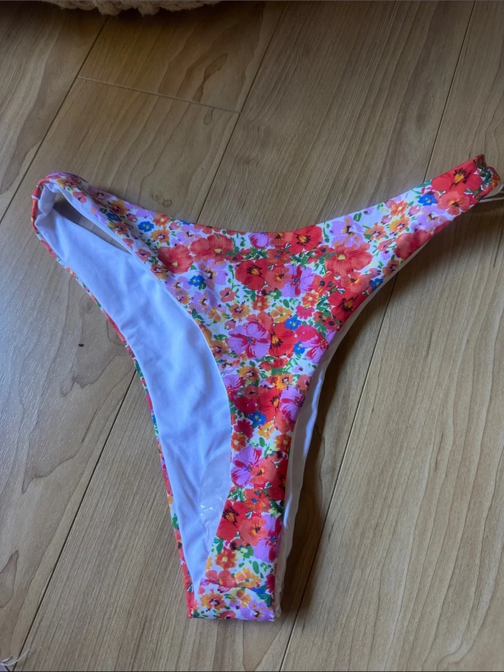 Monday Swimwear Byron Thong Petit Fleur